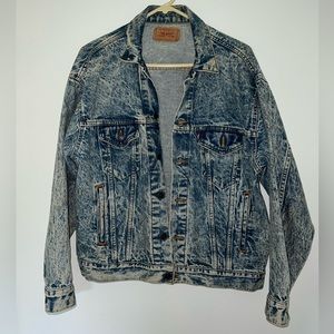 Vintage Levi’s Jacket Acid Wash